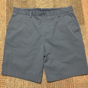 Vineyard Vines On-the-Go Shorts Mens 36 Navy Blue Stretch Performance Golf